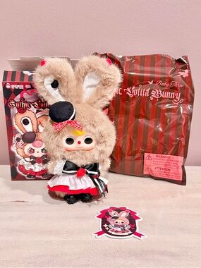 Baby Three Gothic Lolita Bunny Plush Pendant Blind Box-Lili Pushlyn